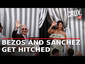 LIVE | Jeff Bezos Lauren Sanchez's Italian Wedding | Star Studded Festivities In Venice | Hollywood