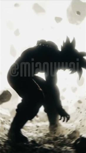 Goku turning UI for the first time 🥹#dragonball #ultrainstinct #goku #jiren