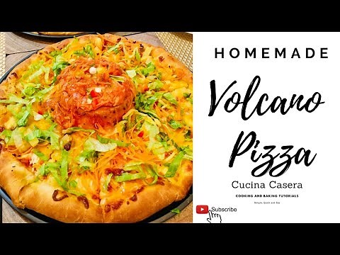 Volcano Pizza|How to make Volcano Pizza