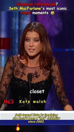 Simpsons referenced? Seth MacFarlane's most iconic roast moments #usa