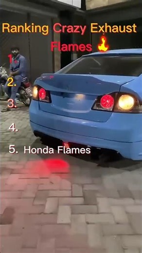 Top 5 Cars That SHOOT FLAMES 🔥⚡#shorts