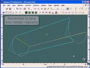 Maxsurf - Starting a Design - Part 1