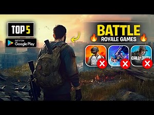 Top 5 New Battle Royale Games for Android in 2025 | Best Battle Royale Games Like BGMI & Free Fire