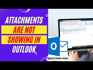 Attachments are Not Showing in Outlook | Not Able to See Attachments in Outlook