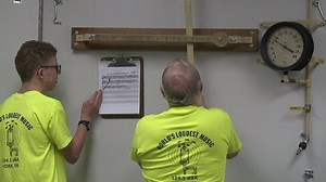 York Factory whistle tradition continues early Christmas morning