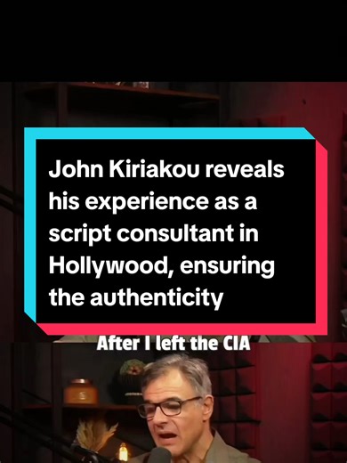 John Kiriakou reveals his experience as a script consultant in Hollywood, ensuring the authenticity of CIA portrayals. He recounts consulting on Kll the Messenger,