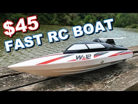 $45 FAST Self Righting RC Boat - WLtoys WL912-A - TheRcSaylors