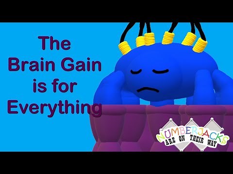 Numberjacks Are On Their Way - The Brain Gain Is For Everything (Official Music Video)