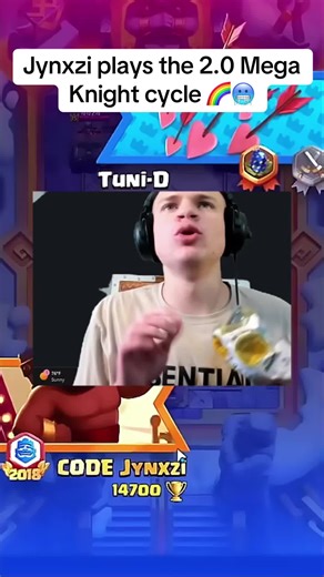 Jynxzi's 2.0 Mega Knight Cycle Gameplay Guide