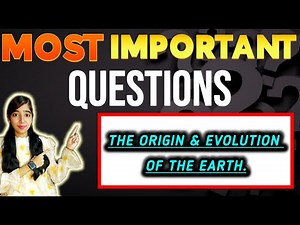 ✅ 11 Most Important Questions | Chapter-2 The Origin and Evolution of the Earth | EASY EXPLANATION 💯