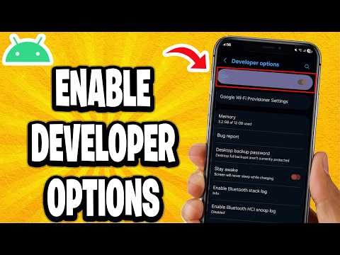 How To Enable Developer Options Android