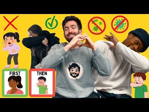"Cover Your Mouth!" Social Story Song! Mr. Mike! Coughing And Sneezing Song For Kids!