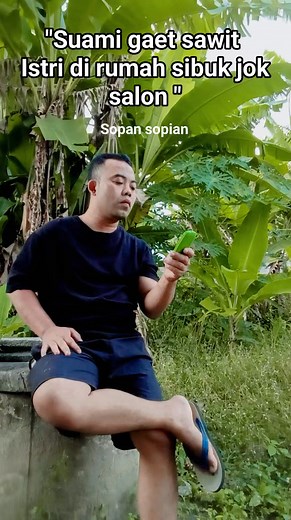Suami gaet sawit istri di rumah sibuk jok salon #fbpro #rerls #hiburan #comedisasak #istrikesalon | Sopan Sopian