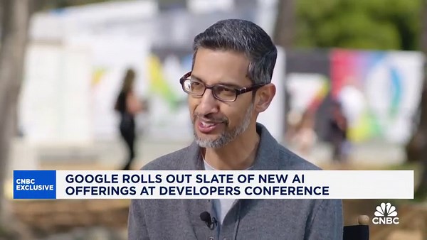 Alphabet CEO Sundar Pichai: We can do Google search a lot better with generative AI