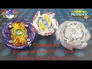 COMBOS #2 Beyblade Burst GT Review, Test and Battle! AWESOME!!