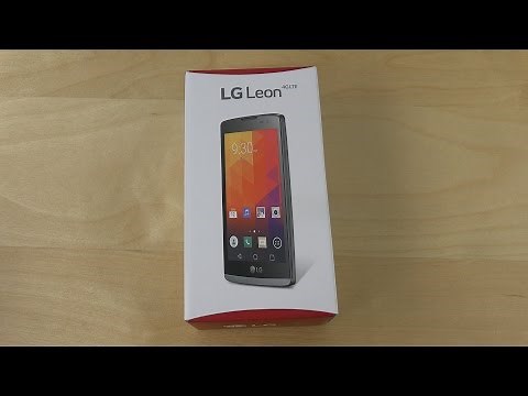 LG Leon - Unboxing