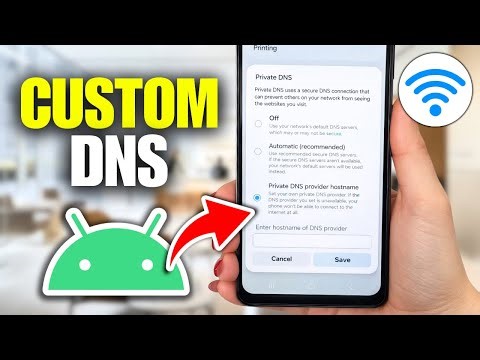 How To Set Custom DNS On Android Phone
