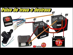 Alarme não trava nem destrava as travas elétricas do carro.