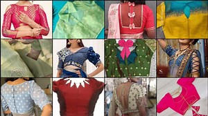 3.5K views · 86 reactions | Designer Blouse Front Neck Designs/Boat Neck Blouses For Designer Sarees | Beautiful Trends | Facebook