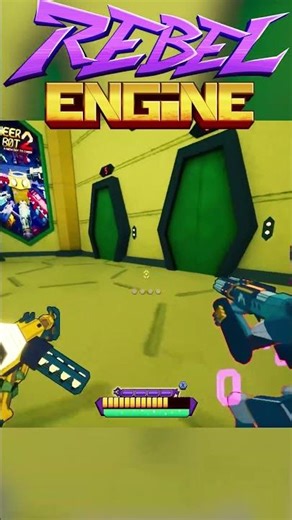 The art of blasting robots on Rebel Engine 💥 @WanderingWizard #sponsored #rebelengine #indiegame