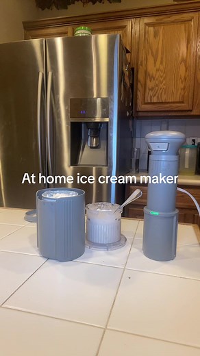 You’ll enjoy making your own ice cream at home #icecream #icecreammaker