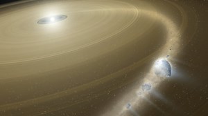 In another star system, a Pluto-like world survived until the bitter end