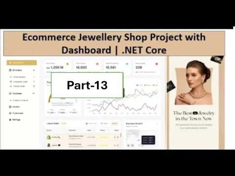 Ecommerce Jewelry Shop Project in ASP.NET CORE | Day-13