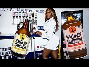 A Life Time Supply of KOMBUCHA!!! Kombucha Factory Tour