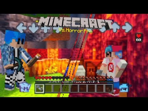 Minecraft Vs. Horror-Pro | Friday night funkin' | Gameplay | Mod | Download | Story Mode