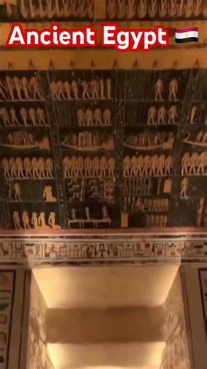 Most Colorful Tomb in Egypt: Ramses VI (KV9) 🏺 Secret Entrance That Hid King Tut #Shorts