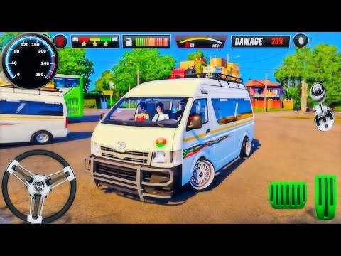 Van Minibus Driving Simulator | Realistic City & Offroad Driving Game 2025