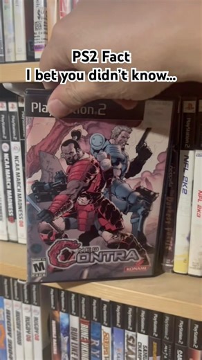 Contra secret revealed! #retrogaming #playstation #PS2 #Contra #videogames #ytshorts