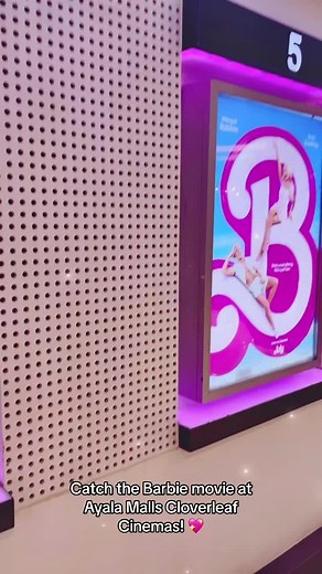 Arrive in your pinkest outfit and experience the sweet life watching the Barbie Movie at Ayala Malls Cloverleaf! 💖