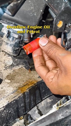 Air Filter Overflow Tube Cleaning Tricks Tips Motorcycle #automobile #motorcycle #mechanic #shorts | Top Service