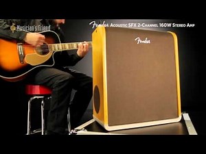 Fender Acoustic SFX 2-Channel 160W Acoustic Guitar Stereo Amp