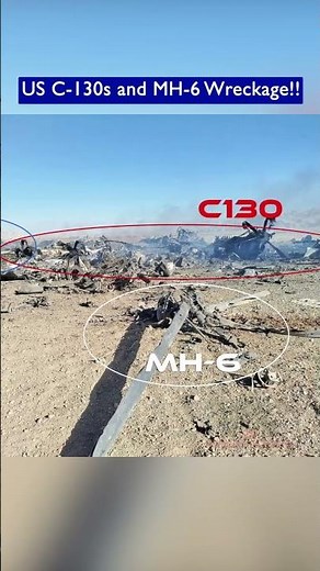 03 US Aircrafts Lost in 2nd Pilot Rescue Mission in Iran!!