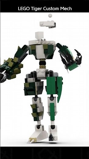 LEGO MOC - 31121 Crocodile & 31058 Mighty Dinosaur Custom Mech