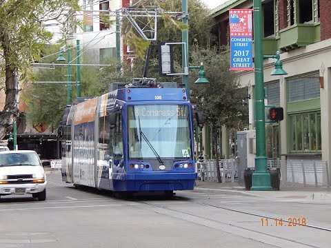 Sun Tran (Tucson, AZ): SunLINK 𝘚𝘵𝘳𝘦𝘦𝘵𝘤𝘢𝘳 - St. Augustine Market to University of Arizona | 𝑭𝒖𝒍𝒍 𝑹𝒊𝒅𝒆