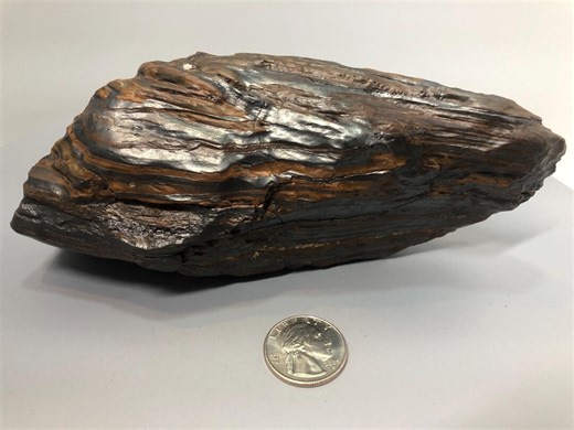 1lb 12oz Premium Wind Slick Banded Iron Formation Genesis Seer Stone Rock Art Gemstone Home Decor Feng Shui Grounding Suiseki Gem CA-77-5 - Etsy