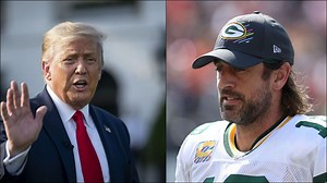 What did Aaron Rodgers say about Donald Trump? QB attacks the left for flipping on vaccine stance after election