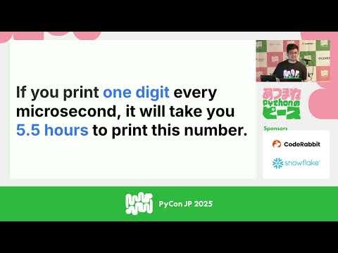 Day1 Ran 2 How big can python integers *really* get