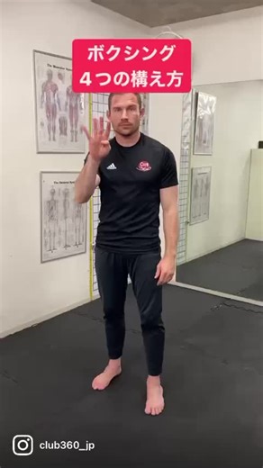 ボクシングテクニック：4つの構え方を学ぼう