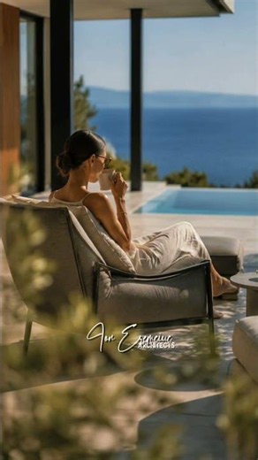 Mediterranean Cliffside Villa — Flat Roof, Infinity Pool and Adriatic Sea View