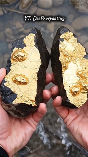 GOLD PLATED STONE ❤️❤️❤️ #shorts