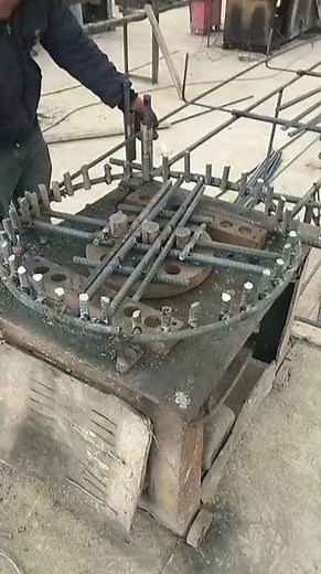 Steel Bender Bending 20mm Rebar to Circle Ring