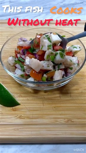 Fresh Pollock Ceviche | No-Cook Lime-Cured Fish with Tomato & Jalapeño
