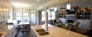 Come home a community where classic small-town architecture meets the laid-back culture of downtown Woodstock at Riverside. Visit our website to explore the possibilities: http://bit.ly/2GqRCV3 | Ashton Woods Homes
