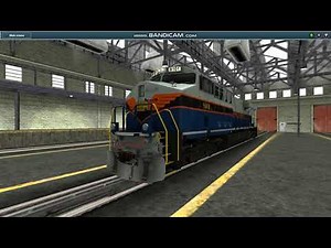 Trainz Jointed Rail NS ES44AC Heritage Units with Custom Horns