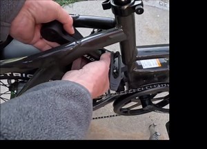 XP4 Step-Through Lock Mount Adapter for Lectric XP4 Step Through E-Bike. | Now, FREE SpartTag/AirTag discreet holder included !