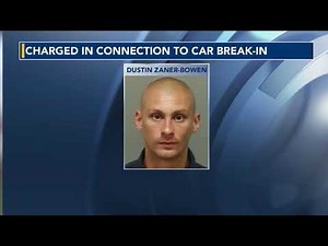 Apex man arrested after being caught on camera breaking into a car